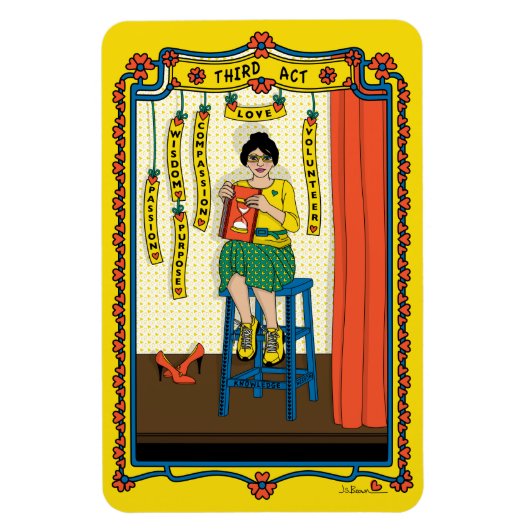 Magnet Flexible Aimant frigorifique 3e Acte_B_4x6 (Vertical)