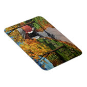 Magnet Flexible Aimant frigorifique - Automne au pont couvert (Côté Droit)