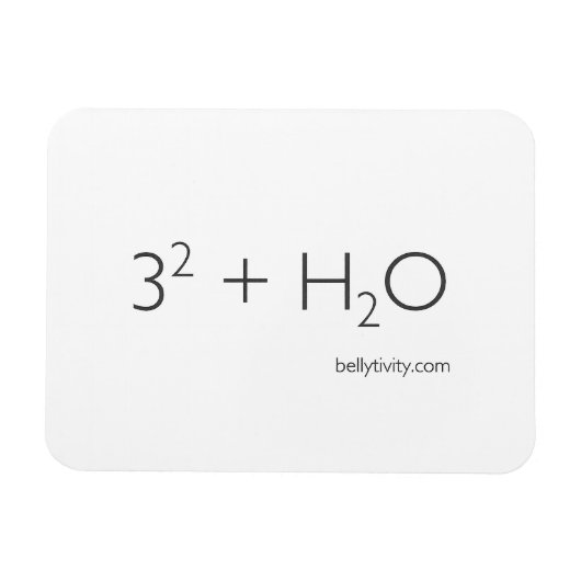 Magnet Flexible Aimant frigorifique éclairé de Bellytivity (Horizontal)