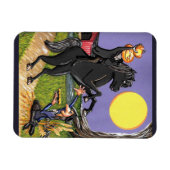 Magnet Flexible Aimant frigorifique Horseman Ichabod Crane sans tê (Horizontal)