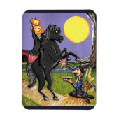 Magnet Flexible Aimant frigorifique Horseman Ichabod Crane sans tê (Vertical)