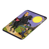 Magnet Flexible Aimant frigorifique Horseman Ichabod Crane sans tê (Côté Gauche)