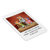 Magnet Flexible Aimant frigorifique pour Humour à vin (Côté Droit)