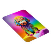 Magnet Flexible Aimant Goldendoodle Coloré (Côté Droit)
