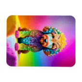 Magnet Flexible Aimant Goldendoodle Coloré (Horizontal)