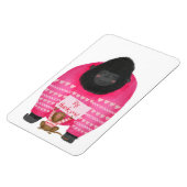 Magnet Flexible Aimant "grand merci" de la marmoset Gorilla & pygm (Côté Gauche)