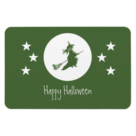 Magnet Flexible Aimant Halloween Flexi, Vert (Horizontal)