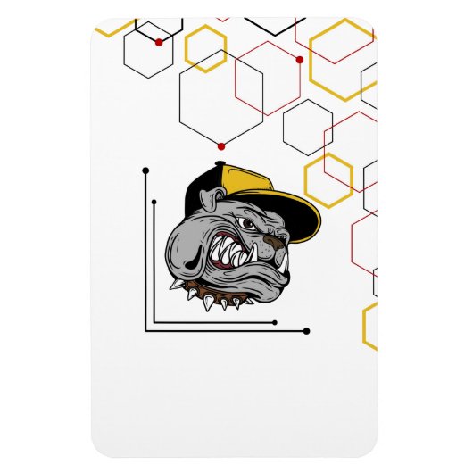 Magnet Flexible Aimant hexagone-Pitti flexible (Vertical)