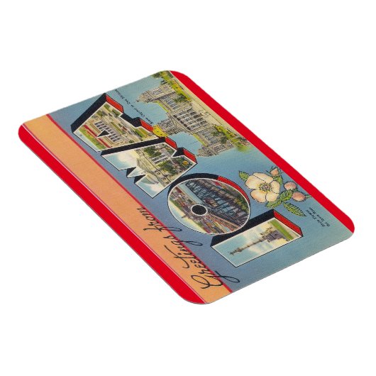 Magnet Flexible Aimant Iowa (Côté Droit)