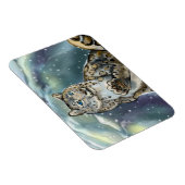 Magnet Flexible Aimant Léopard des neiges (Côté Droit)