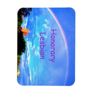 Magnet Flexible Aimant lesbien honorifique d'arc-en-ciel