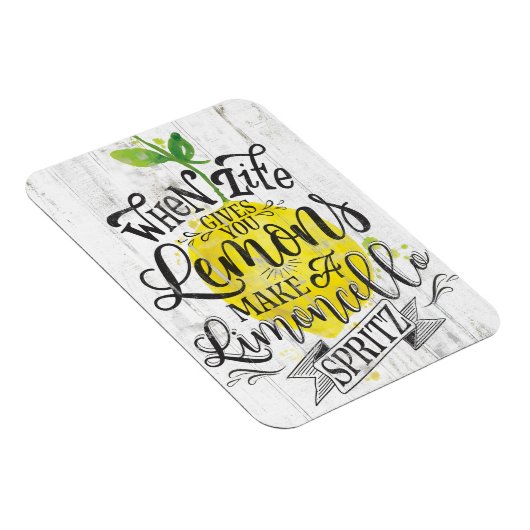 Magnet Flexible Aimant Limoncello Spritz (Côté Droit)