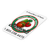 Magnet Flexible Aimant Logo Pastacelli (Côté Gauche)