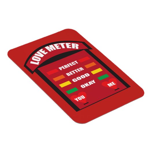 Magnet Flexible aimant "Love Meter" (Côté Droit)