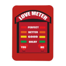 aimant "Love Meter"