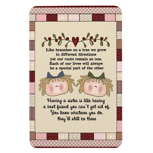 Magnet Flexible Aimant magnétique Prim Sister (Vertical)