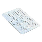 Magnet Flexible Aimant mensuel 2026 Calendrier Texturé (Côté Droit)