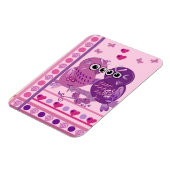 Magnet Flexible Aimant mignon de Saint-Valentin avec chouettes de  (Côté Gauche)