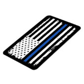 Magnet Flexible Aimant mince de ligne bleue pour voitures et camio (Côté Gauche)