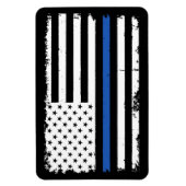 Magnet Flexible Aimant mince de ligne bleue pour voitures et camio (Vertical)