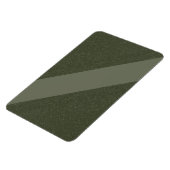 Magnet Flexible Aimant Moderne Vert Mousse Diagonal – Personnalisa (Côté Gauche)