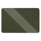 Magnet Flexible Aimant Moderne Vert Mousse Diagonal – Personnalisa (Horizontal)