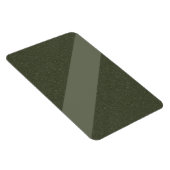 Magnet Flexible Aimant Moderne Vert Mousse Diagonal – Personnalisa (Côté Droit)