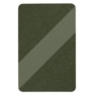 Magnet Flexible Aimant Moderne Vert Mousse Diagonal – Personnalisa