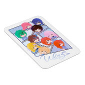 Magnet Flexible Aimant Multi Personnage Wingz (Côté Droit)