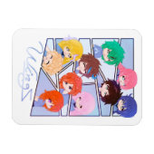 Magnet Flexible Aimant Multi Personnage Wingz (Horizontal)