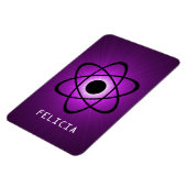 Magnet Flexible Aimant Nerdy Atomic Premium, violet (Côté Gauche)