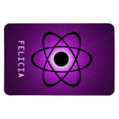 Magnet Flexible Aimant Nerdy Atomic Premium, violet (Horizontal)