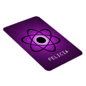 Magnet Flexible Aimant Nerdy Atomic Premium, violet (Côté Droit)
