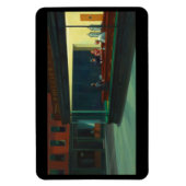 Magnet Flexible Aimant "Nighthawks" d'Edward Hopper (Vertical)