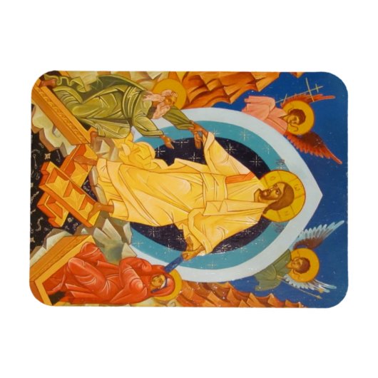 Magnet Flexible Aimant orthodoxe résurrection (Horizontal)