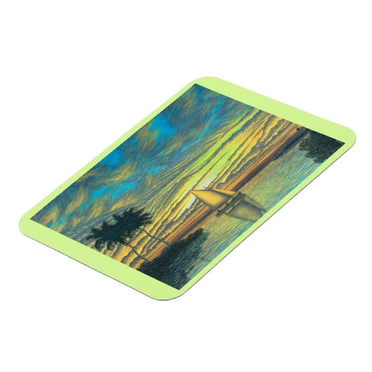 Magnet Flexible Aimant, Pacifique, Facile, Sentiment (Côté Gauche)