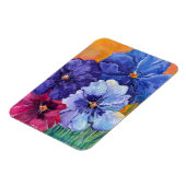 Magnet Flexible Aimant Pansies de l'Alaska (Côté Gauche)