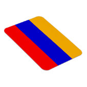 Magnet Flexible Aimant patriotique flexible avec drapeau d'Arménie (Côté Droit)