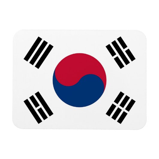 Magnet Flexible Aimant patriotique flexible avec drapeau de la Cor (Horizontal)