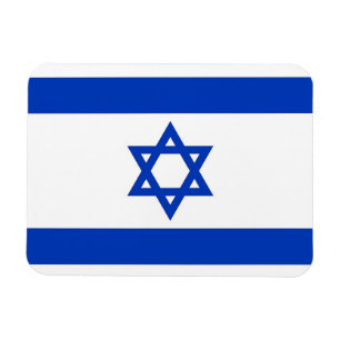 Magnet Flexible Aimant patriotique flexible avec drapeau d'Israël