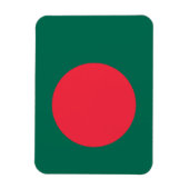 Magnet Flexible Aimant patriotique flexible avec drapeau du Bangla (Vertical)