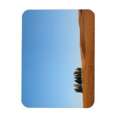 Magnet Flexible Aimant paysage Toscane rectangulaire avec cypress (Vertical)