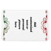 Magnet Flexible Aimant personnalisable (Horizontal)