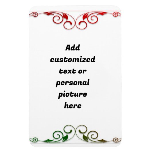 Magnet Flexible Aimant personnalisable (Vertical)