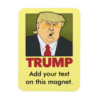 Magnet Flexible Aimant personnalisable TRUMP