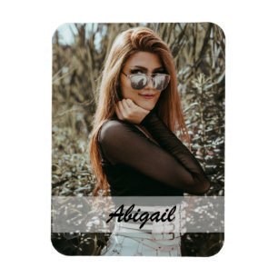 Magnet Flexible Aimant personnalisé avec photo et nom