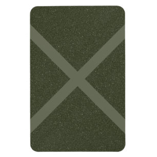 Magnet Flexible Aimant personnalisé de couleur vert mousse moderne