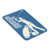 Magnet Flexible Aimant personnalisé GOLF PLAYER (Côté Droit)