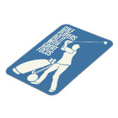 Magnet Flexible Aimant personnalisé GOLF PLAYER (Côté Gauche)