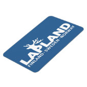 Magnet Flexible Aimant personnalisé LAPLAND (Côté Gauche)